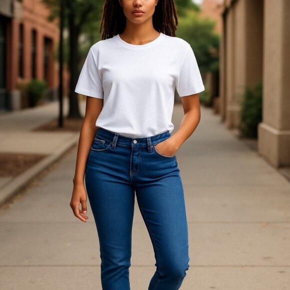 DANIEL BLUE Modern Tapered Denim 32 fits 30 - Picture 1 of 8
